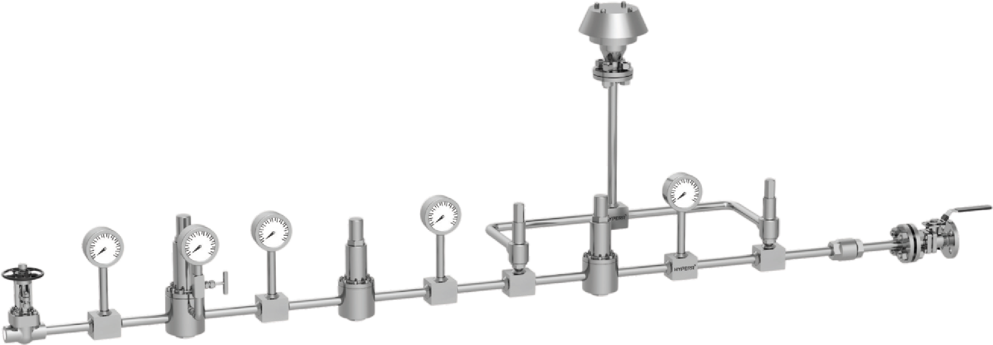 pressure reducing station